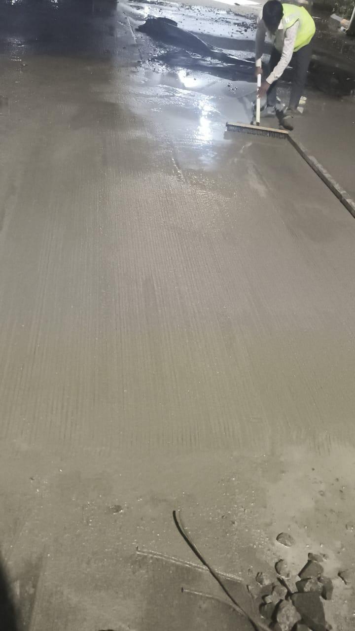 Power Trowel Machine Work